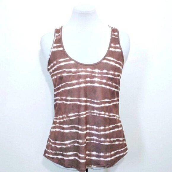 NWT SCORPIO SOL Warrior key hole tie dye active tank - Picture 2 of 12